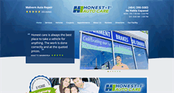 Desktop Screenshot of honest1malvern.com